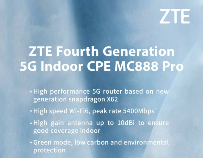 Unlocked 5G Indoor CPE Router MC888 Pro X62 WiFi 6 5400Mbps 10dBi Antenna Easy Mesh NFC 5G 4G LTE Cat19 Sim Card WiFi Router 0