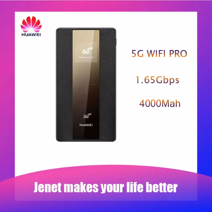 5G Mobile WiFi Mini Pocket WiFi Wireless Charger Router Huawei E6878-870 NSA/SA 4000Mah Portablerouter WIFi Modem 2