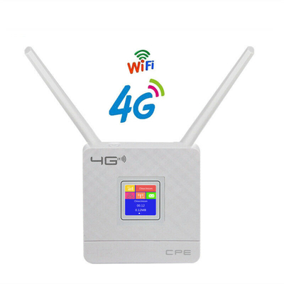 Buy 4G LTE CPE Wifi Router CAT4 150Mbps Wireless SIM With External Antenna WAN/LAN RJ45 online manufacture