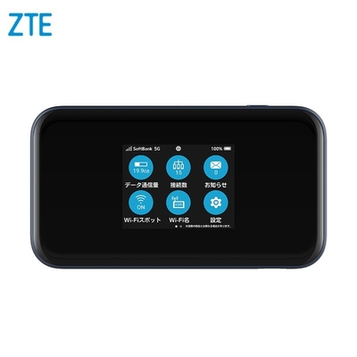 Buy Unlocked ZTE 5G Mobile WiFi A004ZT Dual Band 2.4/5GHz WiFi 6 Pocket Router 5G 4G LTE 3Gbps 4100mAh online manufacture