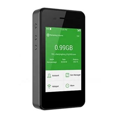 Buy Portable 4G LTE Wifi Sharing Simcard Router with Modem Function Travel Hotspot Unlocked G2 Pro online manufacture