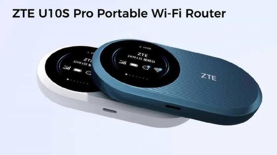 Buy Unlocked ZTE U10S Pro Portable Wireless WiFi 229Mbps 4G LTE Router Mini Outdoor Modem Hotspot With Sim Card Slot 3000mAh online manufacture