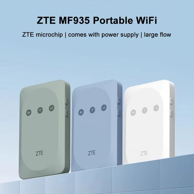 Buy Unlocked ZTE MF935 Pocket WiFi Router 150Mbps 4G LTE Router Portable Modem Outdoor Hotspot With Sim Card Slot 2000mAh Battery online manufacture