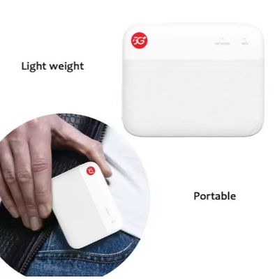 Buy ZTE F50 5G Pocket WiFi Router 1.6Gbps USB Type-C 4G LTE Cat15 SA/NSA 5g Wifi Router with Sim Card Slot Wireless Mobile Hotspot online manufacture
