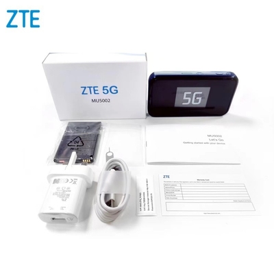 Buy ZTE 5GHz WiFi Router Mu5002 5G NSA SA 5G NR+LTE EN-DC-Sub 6G Wireless Router online manufacture