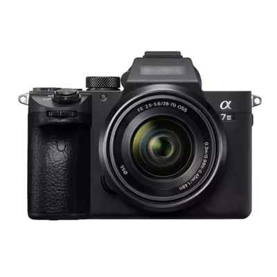 SONY A7 III Full-Frame Mirrorless Camera Professional Hybrid Shooting with 5-Axis Stabilization