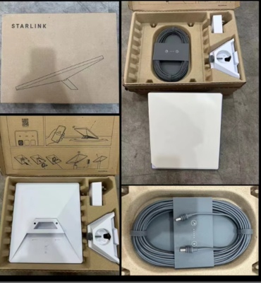 STARLINK Mini Mini Starlink Mount Kit AC Dual Band WiFi Router - White Starlink Mini Internet Kit