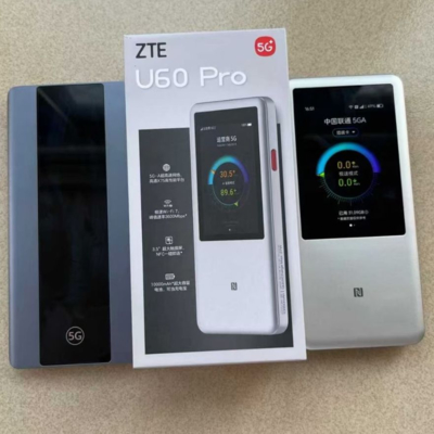 ZTE U60 Pro MU5250 5G Pocket WiFi Router 5G-A WiFi7 Portable Router English Version
